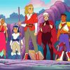 She Ra And Princesses Of Power Animation paint by numbers