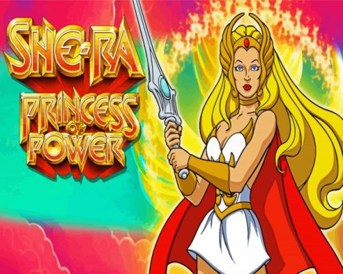 She Ra And Princesses Of Power paint by numbers