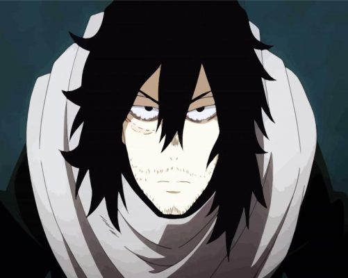 Shōta Aizawa Manga paint by numbers