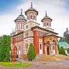 Sinaia Monastery paint by numbers