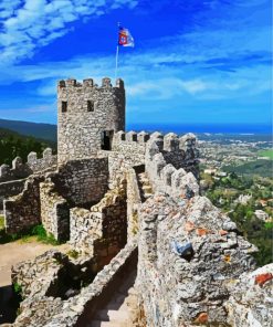 Castelo Dos Mouros paint by numbers