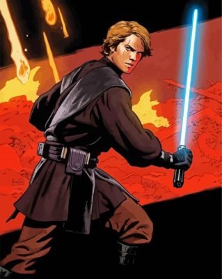 Skywalker Star Wars paint by numbers
