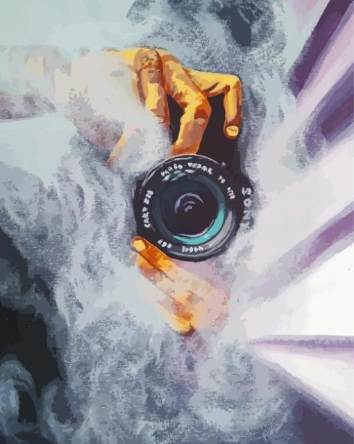Smoke Photographer paint by numbers