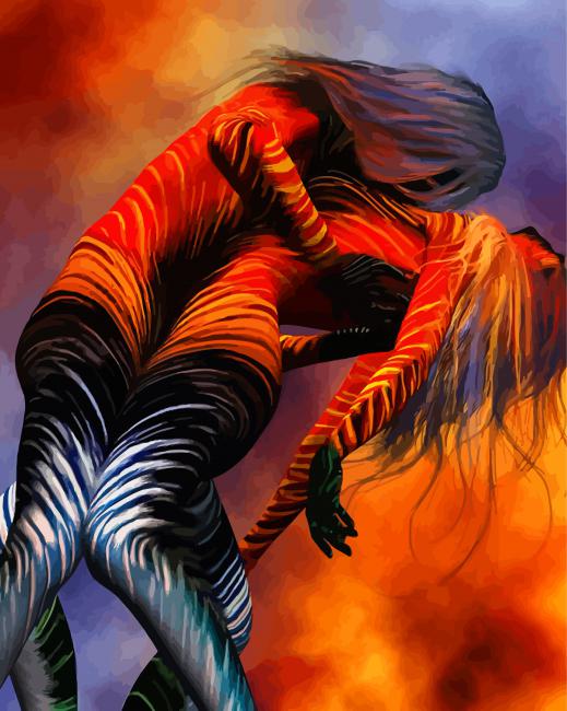 Soulmates In Love paint by numbers