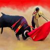 Spanish Bullfighter paint by numbers