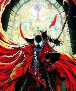 Spawn With Chains paint by numbers