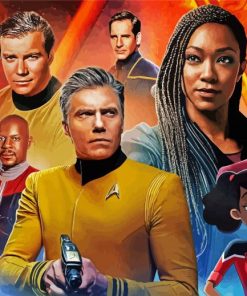 Star Trek Characters paint by numbers