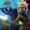 Ahsoka Tano Warrior paint by numbers