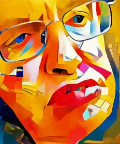 Stephen Hawking Art paint by numbers