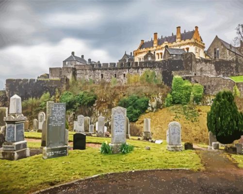 Stirling Castle paint by numbers