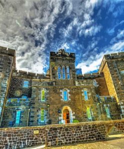 Stirling Old Town Jail paint by numbers