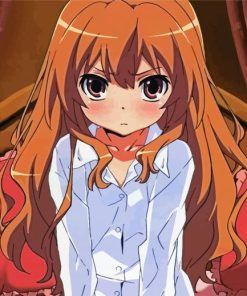 Aesthetic Taiga Aisaka paint by numbers