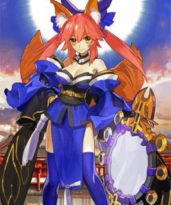 Tamamo No Mae Character paint by numbers