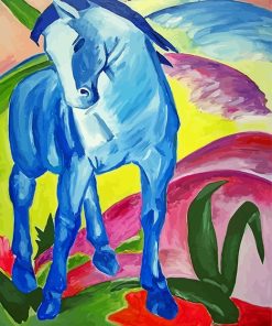 The Blue Horse paint by numbers