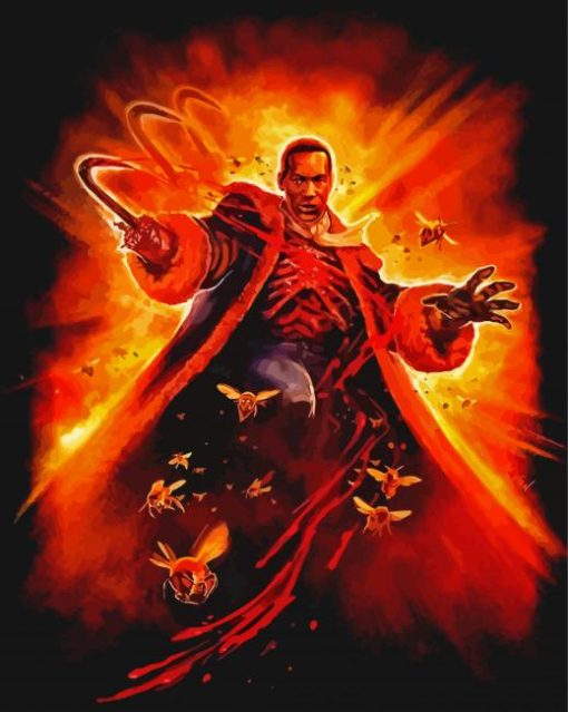 Candyman Character paint by numbers