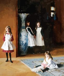 The Daughters Of Edward Darley Boit paint by numbers