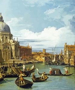 The Entrance To The Grand Canal Venice paint by numbers