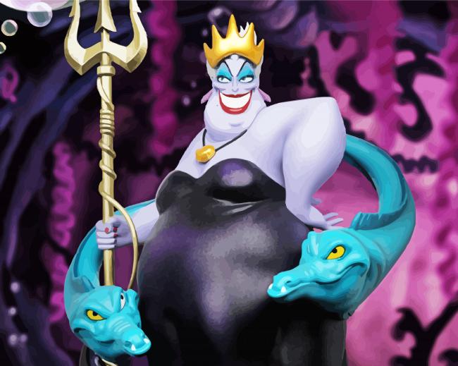 Ursela Disney Character paint by numbers