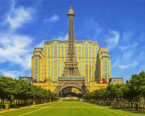 The Parisian Macao paint by numbers