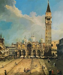 Piazza San Marco paint by numbers