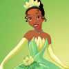 Princess Tiana paint by numbers