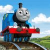 Thomas Train Railway paint by numbers