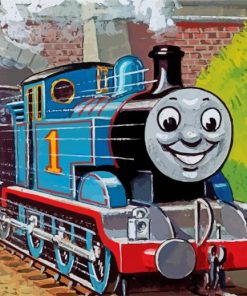 Thomas The Tank Engine paint by nuumbers