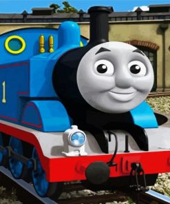 Thomas And Friends paint by numbers