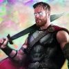 Thor Ragnarok Superhero paint by numbers