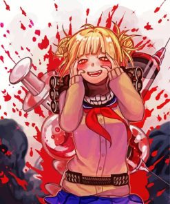 Himiko Toga Character paint by numbers