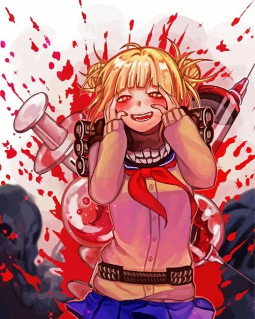 Himiko Toga Character paint by numbers