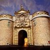 The Puerta De Bisagra paint by numbers