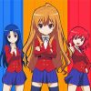 Toradora Anime paint by numbers