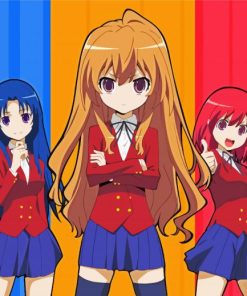 Toradora Anime paint by numbers