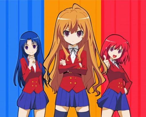 Toradora Anime paint by numbers