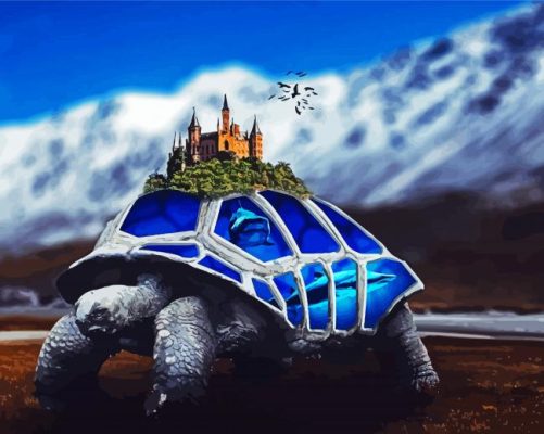 Tortoise Island paint by numbers