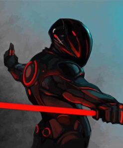 Rinzler Disney Character paint by numbers