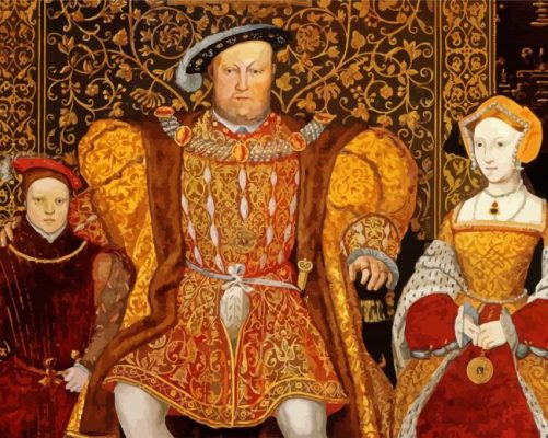 The Tudors Family paint by numbers