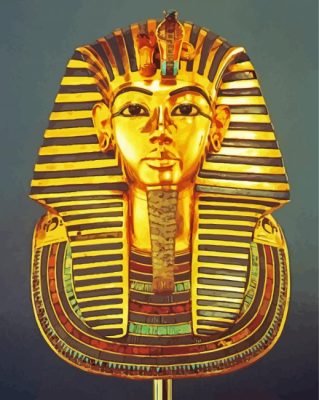 Toutankhamon Pharaoh paint by numbers