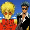 Vash The Stampede And Nicholas Piant by numbers