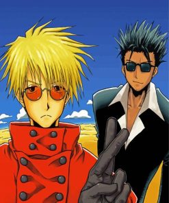 Vash The Stampede And Nicholas Piant by numbers