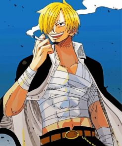 Vinsmoke Sanji paint by numbers