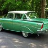 Vintage Rambler Car paint by numbers