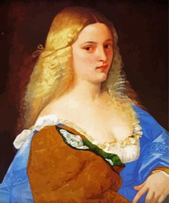 Portrait Of Violante paint by numbers