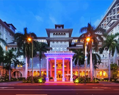 Westin Resort And Spa Waikiki Beach paint by numbers