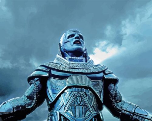 X Men Apocalypse Movie paint by numbers