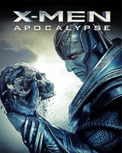 X Men Apocalypse Poster paint by numbers