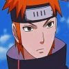 Yahiko Face paint by numbers