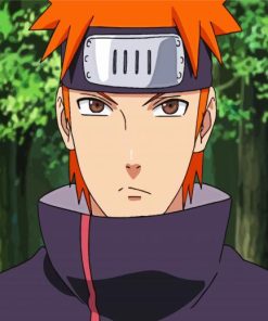 Yahiko Anime Boy paint by numbers