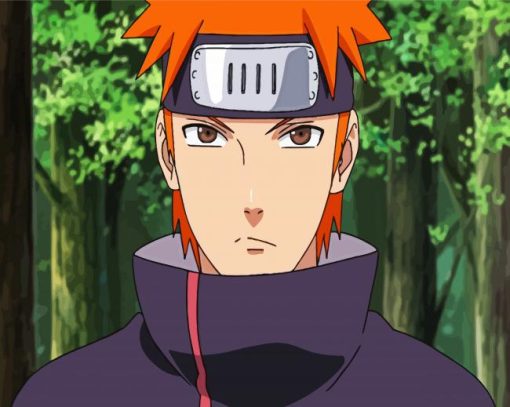 Yahiko Anime Boy paint by numbers